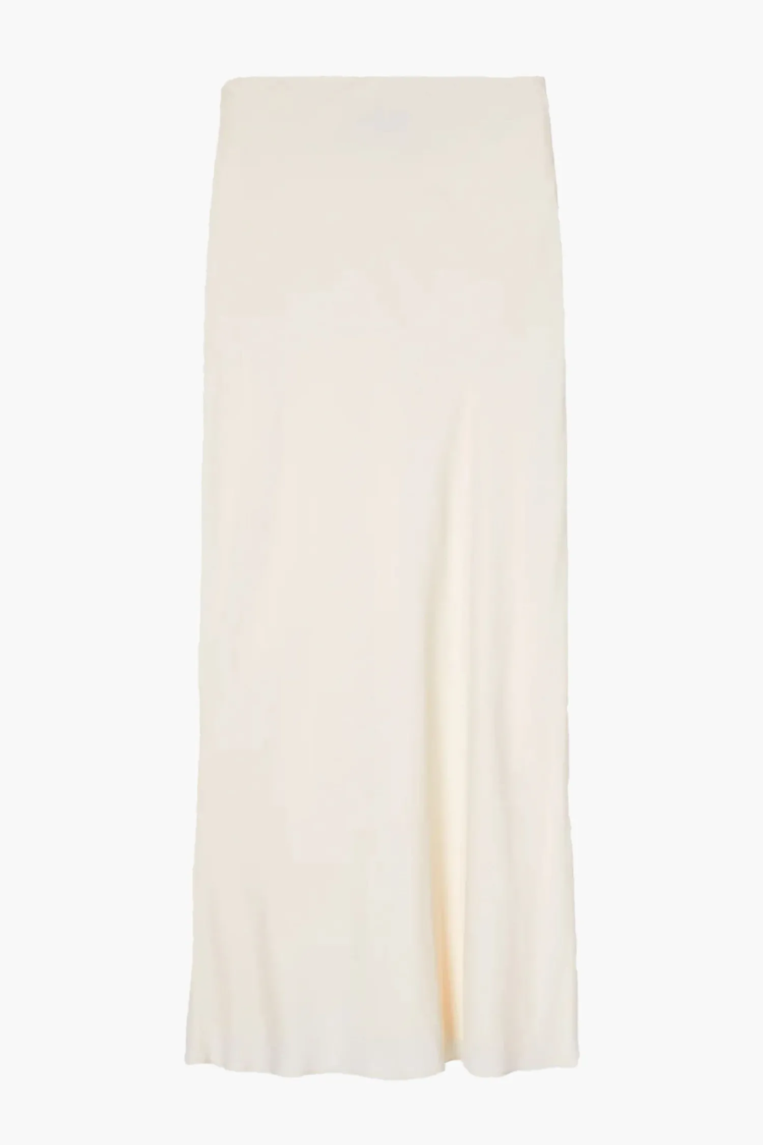 Sale RÓHE LONG SATIN SKIRT Cream