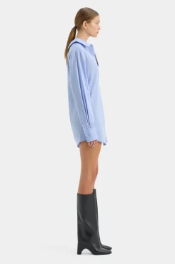 Outlet SIR LORI SHIRT DRESS SkyBlue