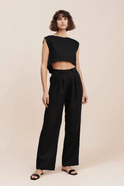 Cheap POSSE LOUIS TROUSER Black