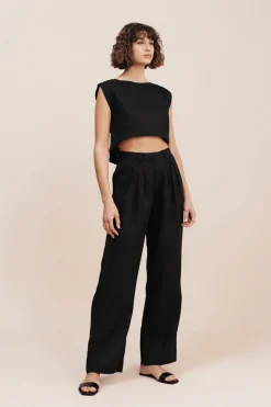Cheap POSSE LOUIS TROUSER Black