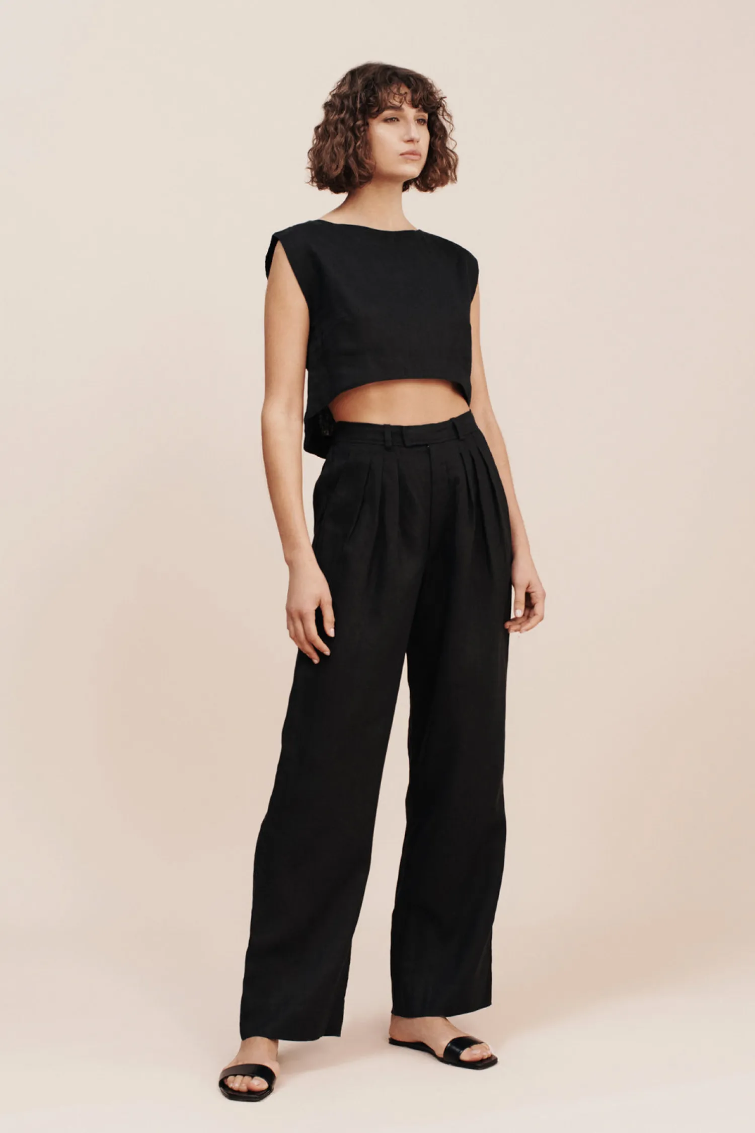 Cheap POSSE LOUIS TROUSER Black