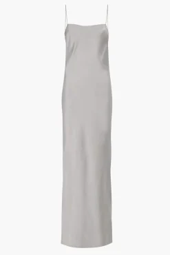 Outlet ST. AGNI LOW BACK SLIP DRESS Silver