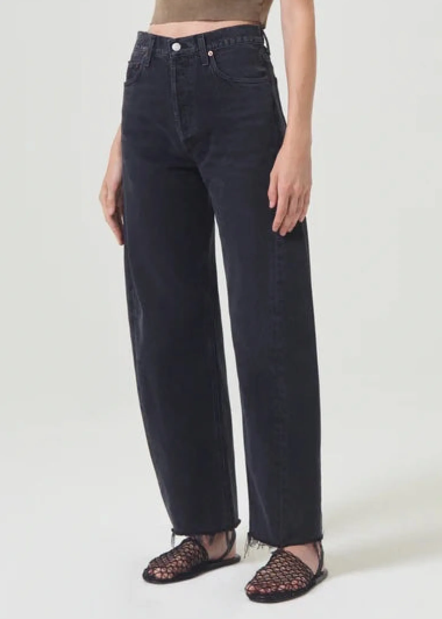 Fashion AGOLDE LUNA HIGH RISE PIECED JEAN