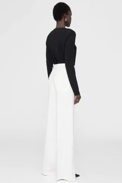 Sale ANINE BING LYRA TROUSER White