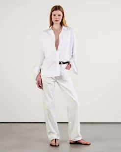 Online NILI LOTAN MAEL OVERSIZED SHIRT White