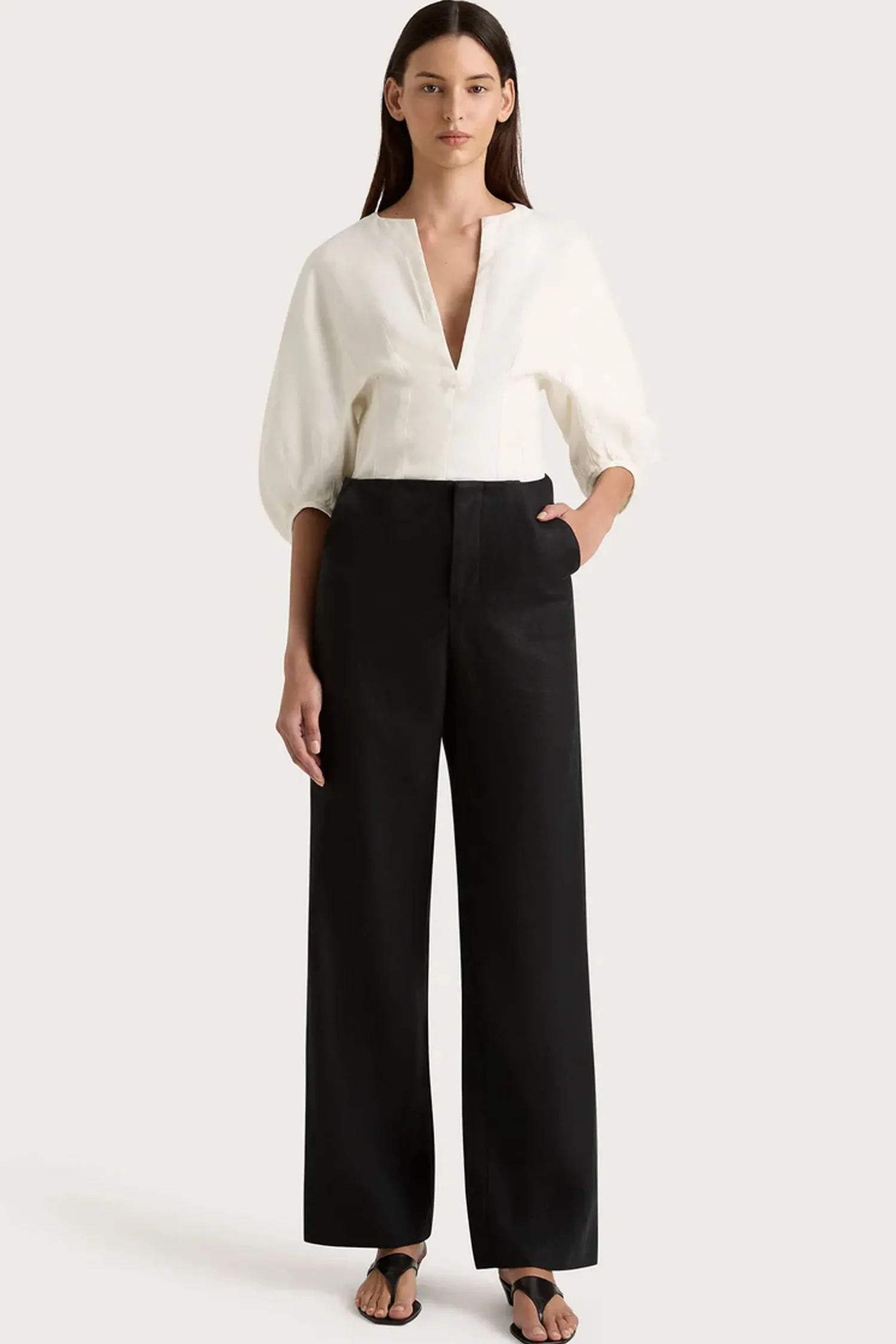 Online FAITHFULL THE BRAND MAIA TOP White