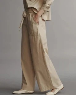 Shop TWP MAIN STREET COTTON PANT Sandstone