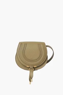 Online CHLOÉ MARCIE SMALL SADDLE CROSSBODY BAG PotteryGreen