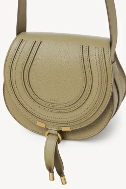 Online CHLOÉ MARCIE SMALL SADDLE CROSSBODY BAG PotteryGreen
