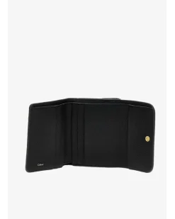 New CHLOÉ MARCIE SMALL TRIFOLD Black