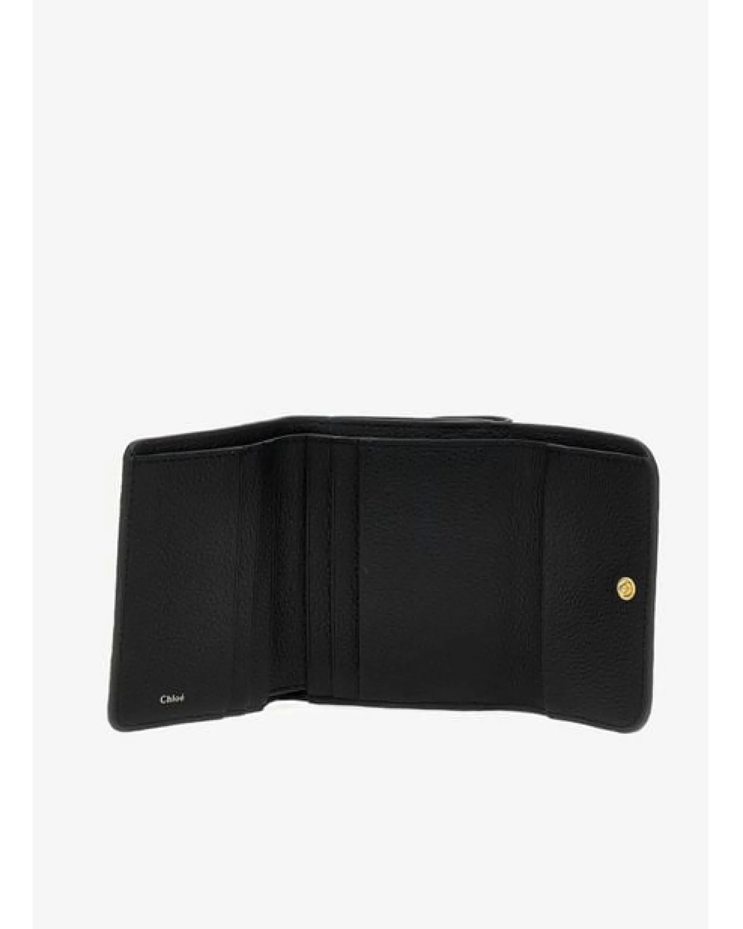 New CHLOÉ MARCIE SMALL TRIFOLD Black
