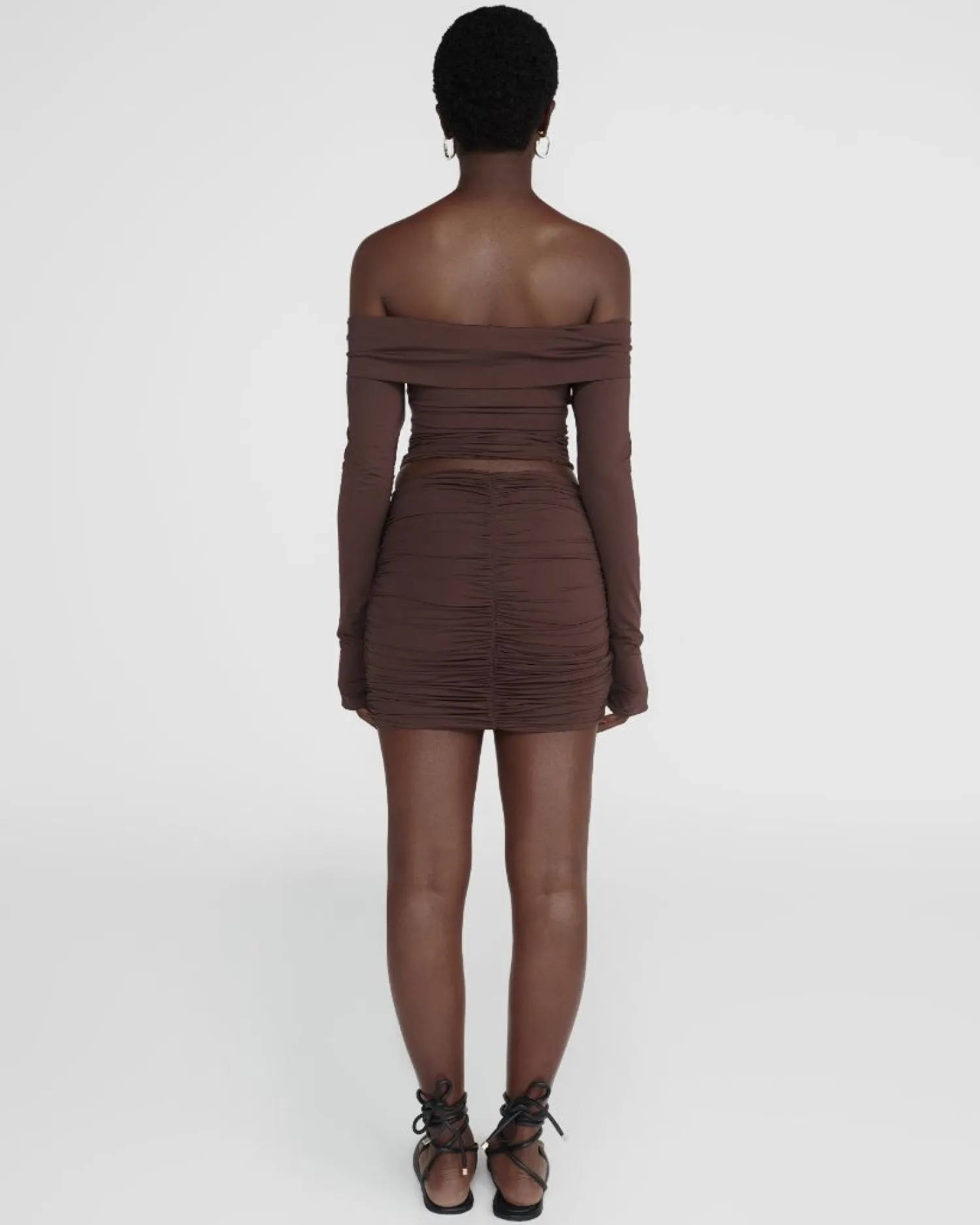 Hot MAYGEL CORONEL MARGUA SKIRT Brown