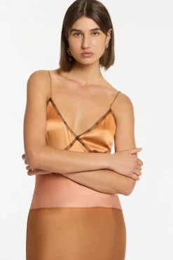 Sale SIR MARTINA V NECK SLIP DRESS MariposaLily