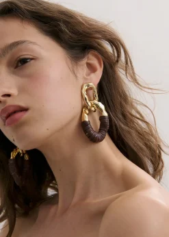 Hot ANNA ROSSI MEGA LINK EARRING