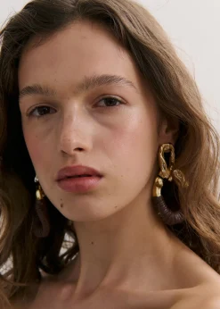 Hot ANNA ROSSI MEGA LINK EARRING