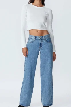 Outlet SLVRLAKE MICA LOW RISE WIDE LEG JEAN
