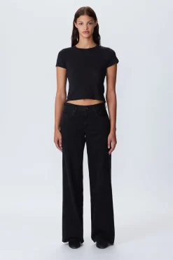 Online SLVRLAKE MICA LOW RISE WIDE LEG JEAN