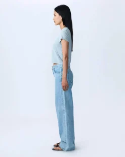 Sale SLVRLAKE MICA LOW RISE WIDE LEG JEAN