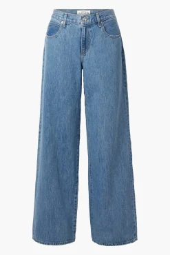 Cheap SLVRLAKE MICA LOW RISE WIDE LEG JEAN
