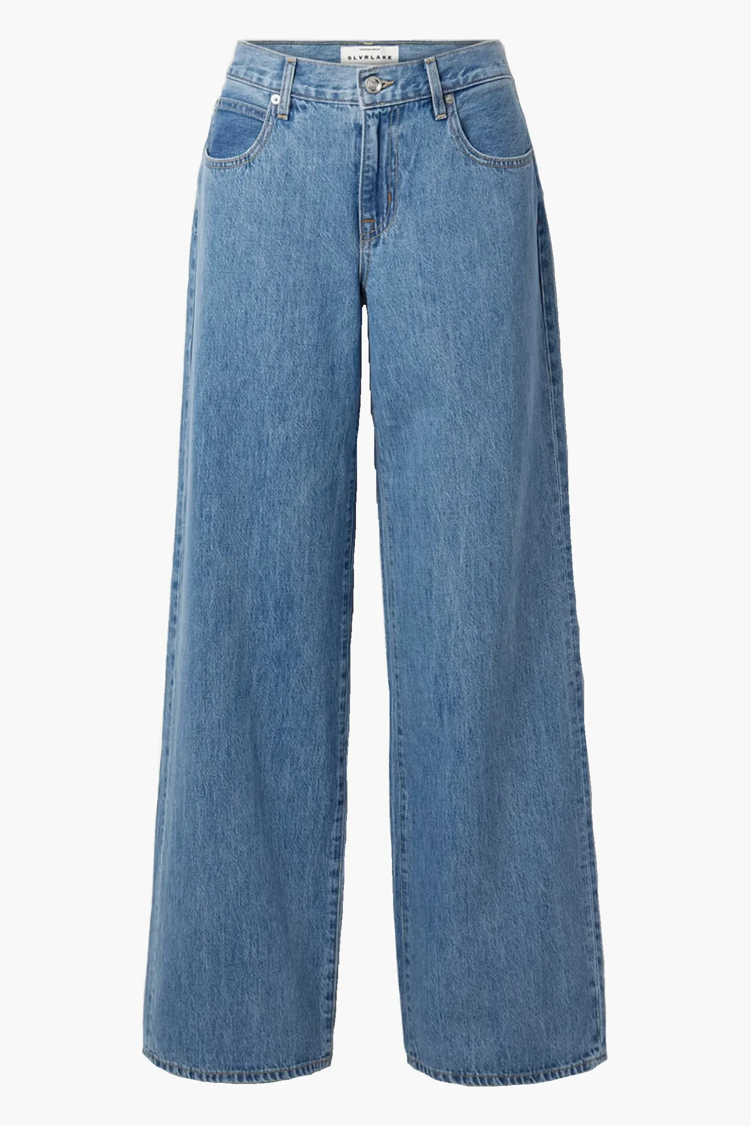 Cheap SLVRLAKE MICA LOW RISE WIDE LEG JEAN