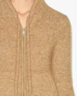 Best ISABEL MARANT ÉTOILE MILLY CARDIGAN Honey