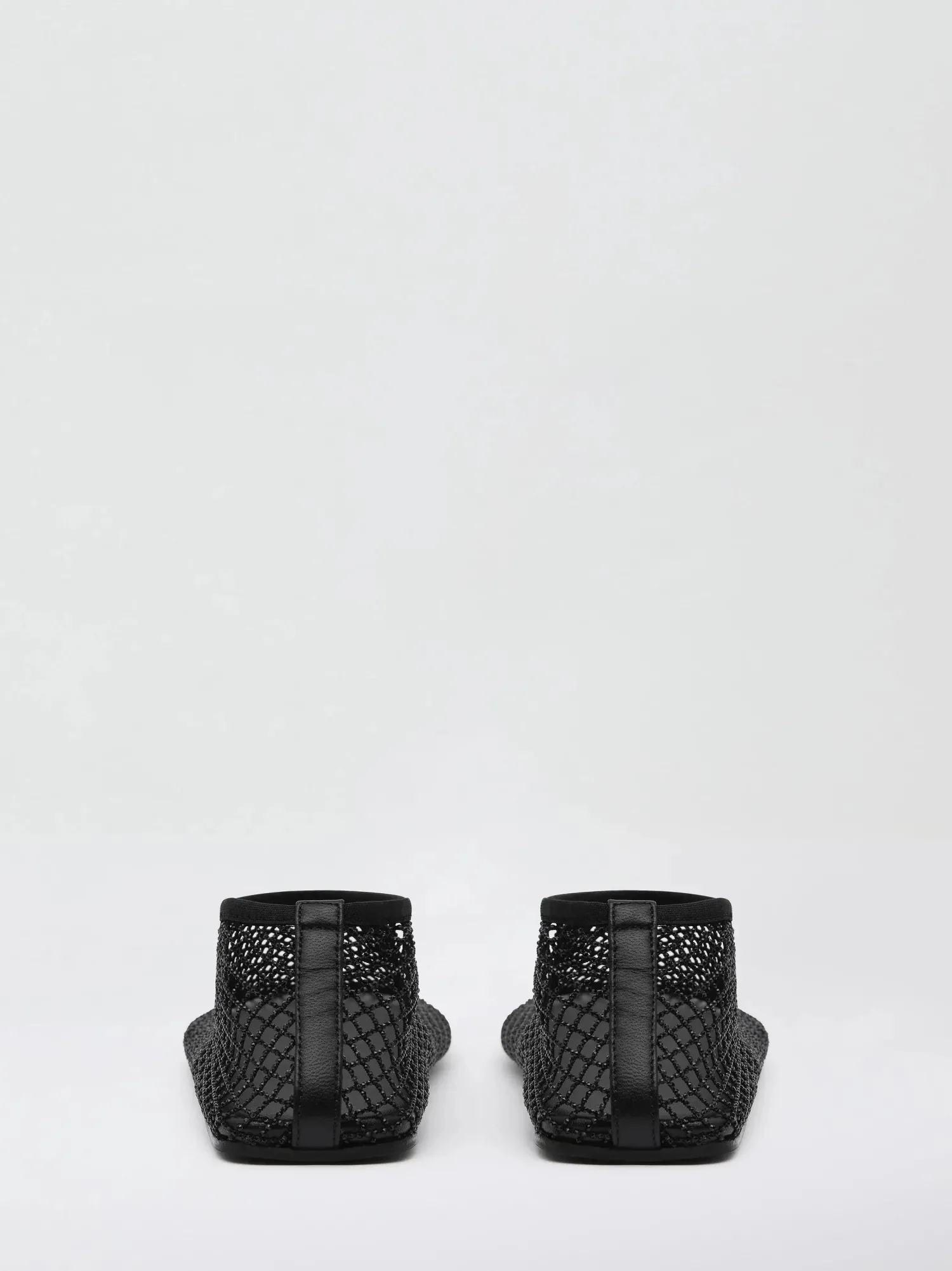Best Sale CHRISTOPHER ESBER MINETTE CRYSTAL MESH FLAT Black
