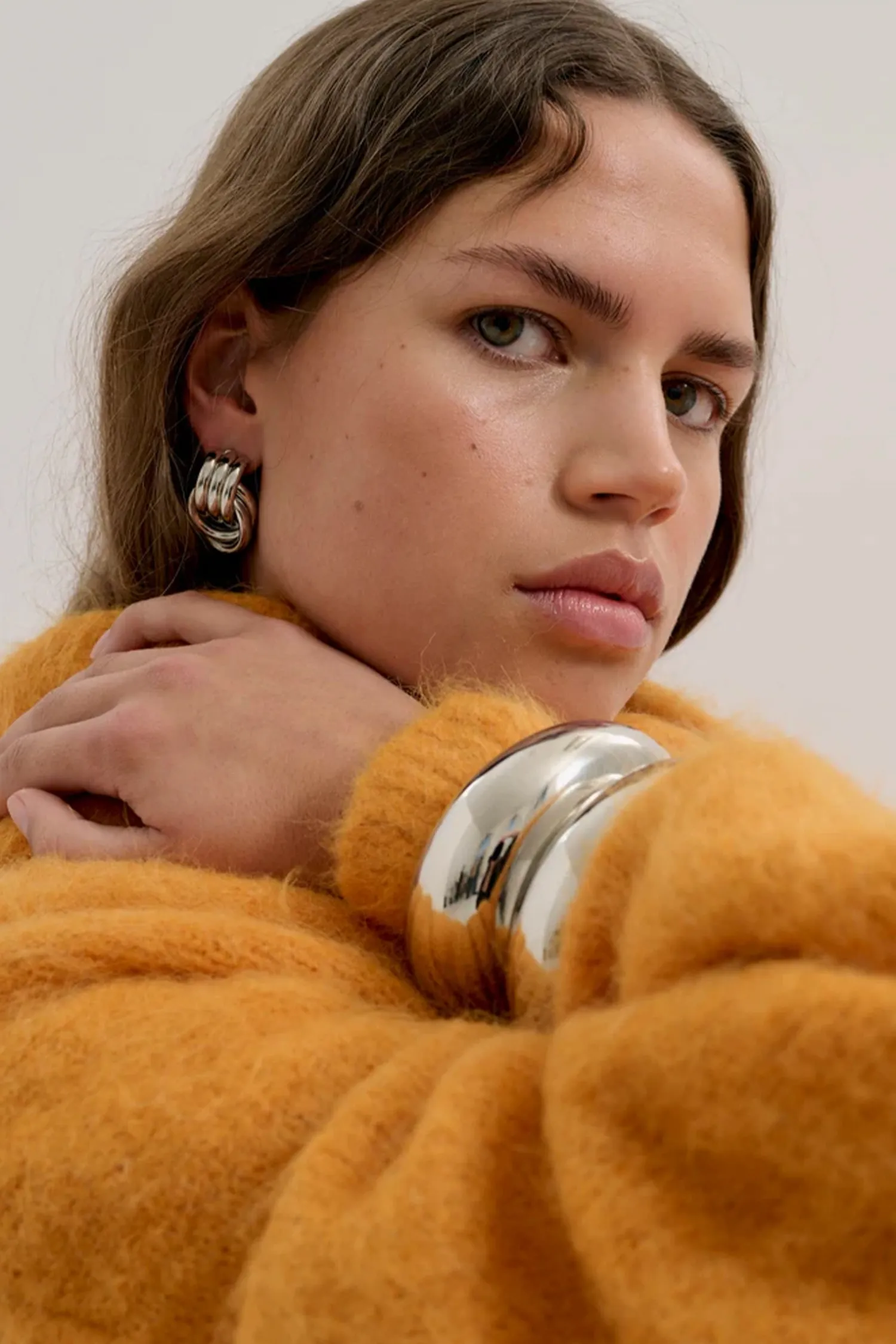 Hot ANNA ROSSI MINI REVIVAL EARRING