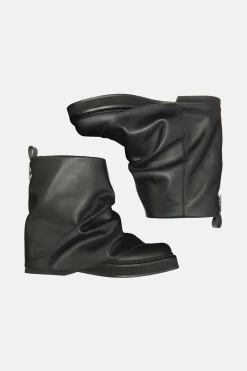 Flash Sale THE ATTICO MINI ROBIN COMBAT BOOT Black