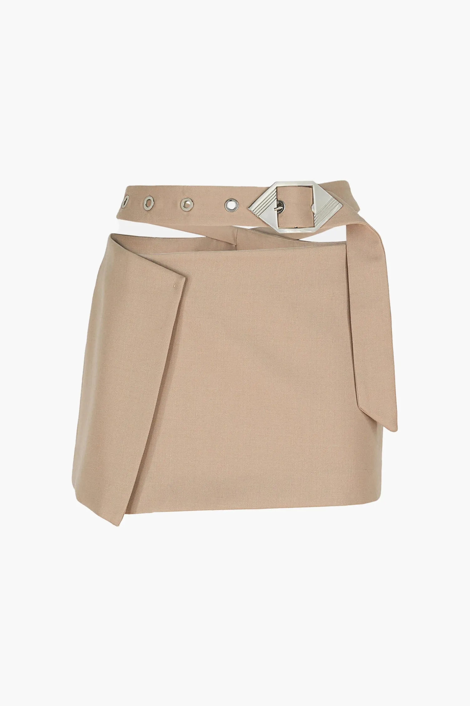 Outlet THE ATTICO MINI SKIRT Beige