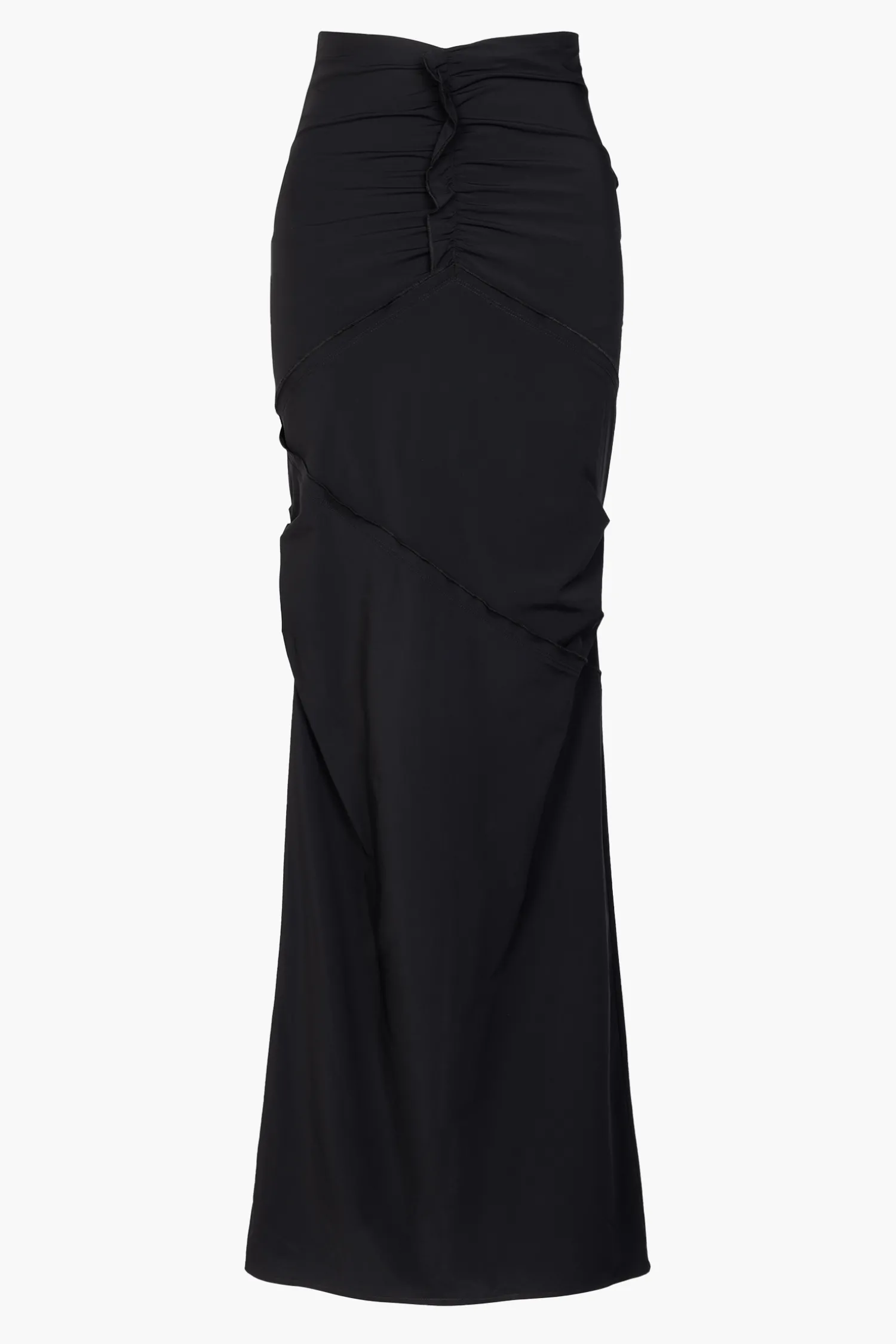 Cheap Paris Georgia MINIMAL RUFFLE SKIRT Black