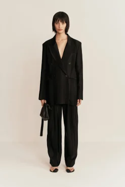 Shop ESSE MODUS STRIPE BLAZER