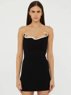 Best Sale CHRISTOPHER ESBER MOLLUSK KNIT MINI DRESS