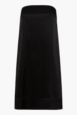 Fashion ESSE MONO COLUMN MINI DRESS Black