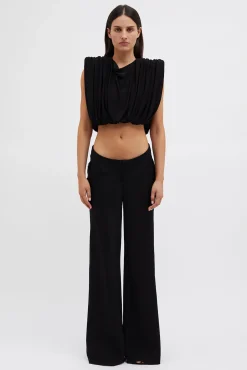 Store CHRISTOPHER ESBER MONSTERA TOP Black
