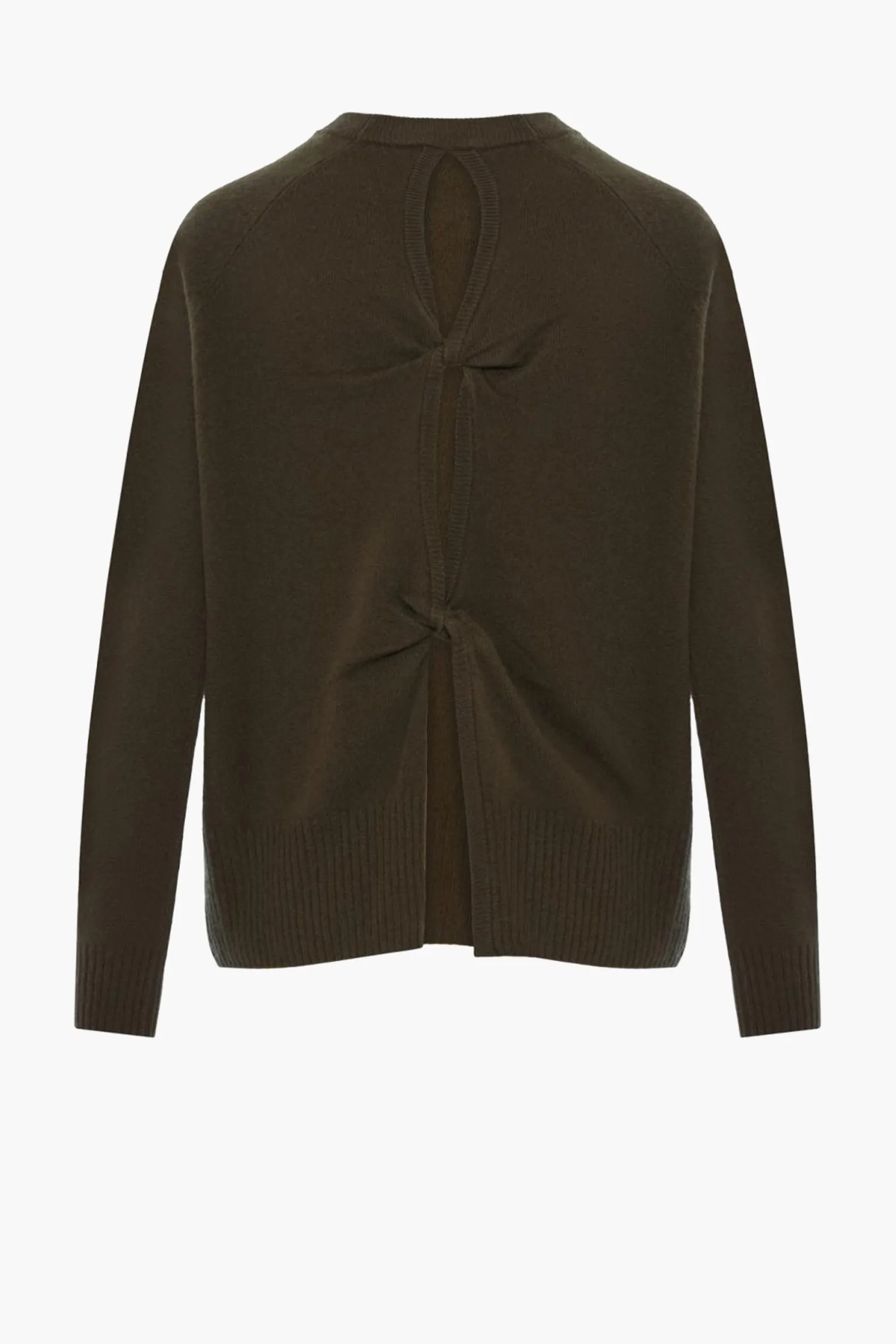 Store CHRISTOPHER ESBER MONUMENT OPEN TWIST SWEATER Khaki