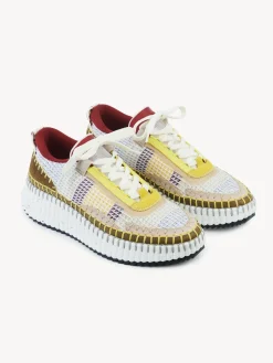 Store CHLOÉ NAMA SNEAKER LightKhaki