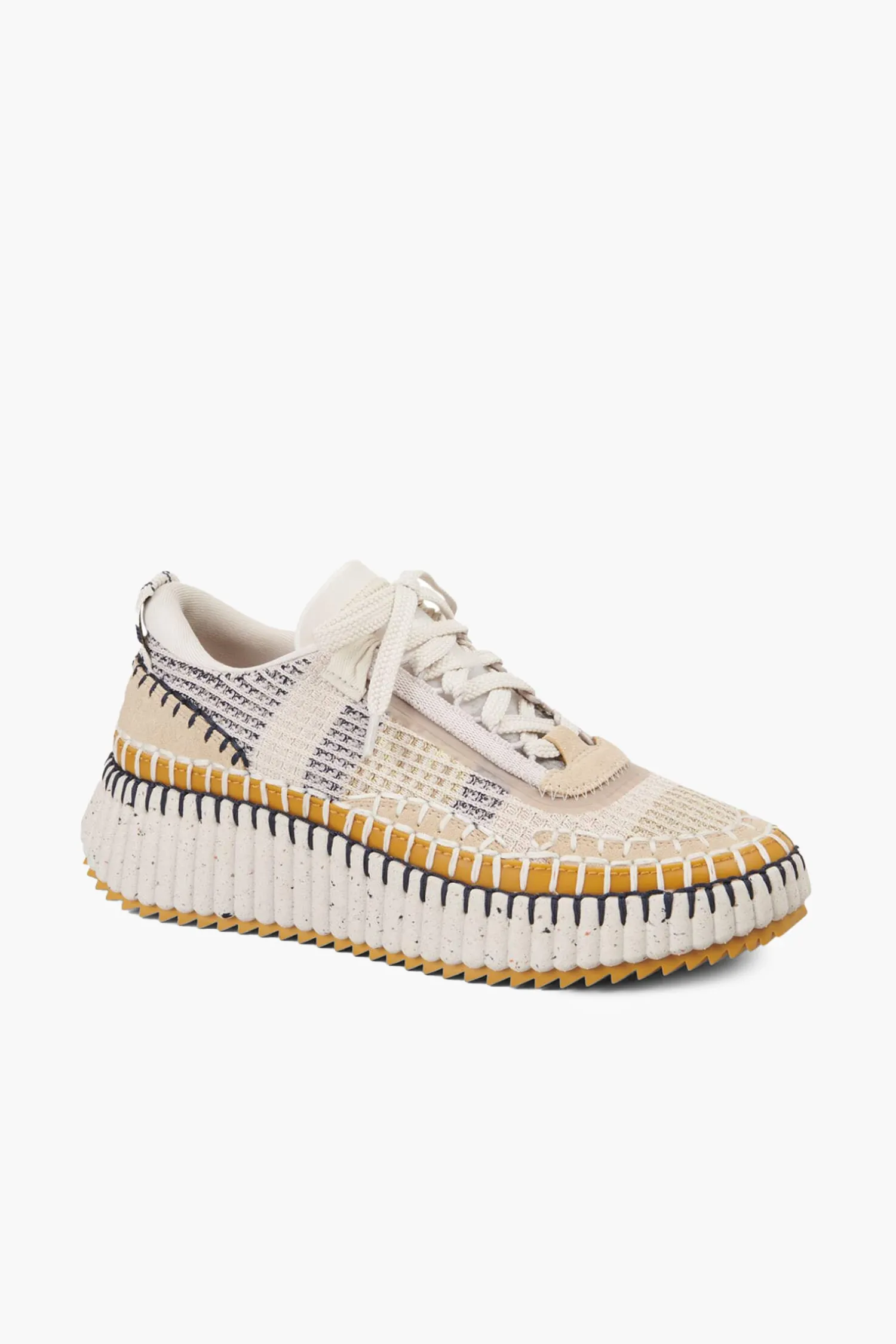 Flash Sale CHLOÉ NAMA SNEAKER BiscottiBeige