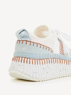 Clearance CHLOÉ NAMA SNEAKER DelicateBlue