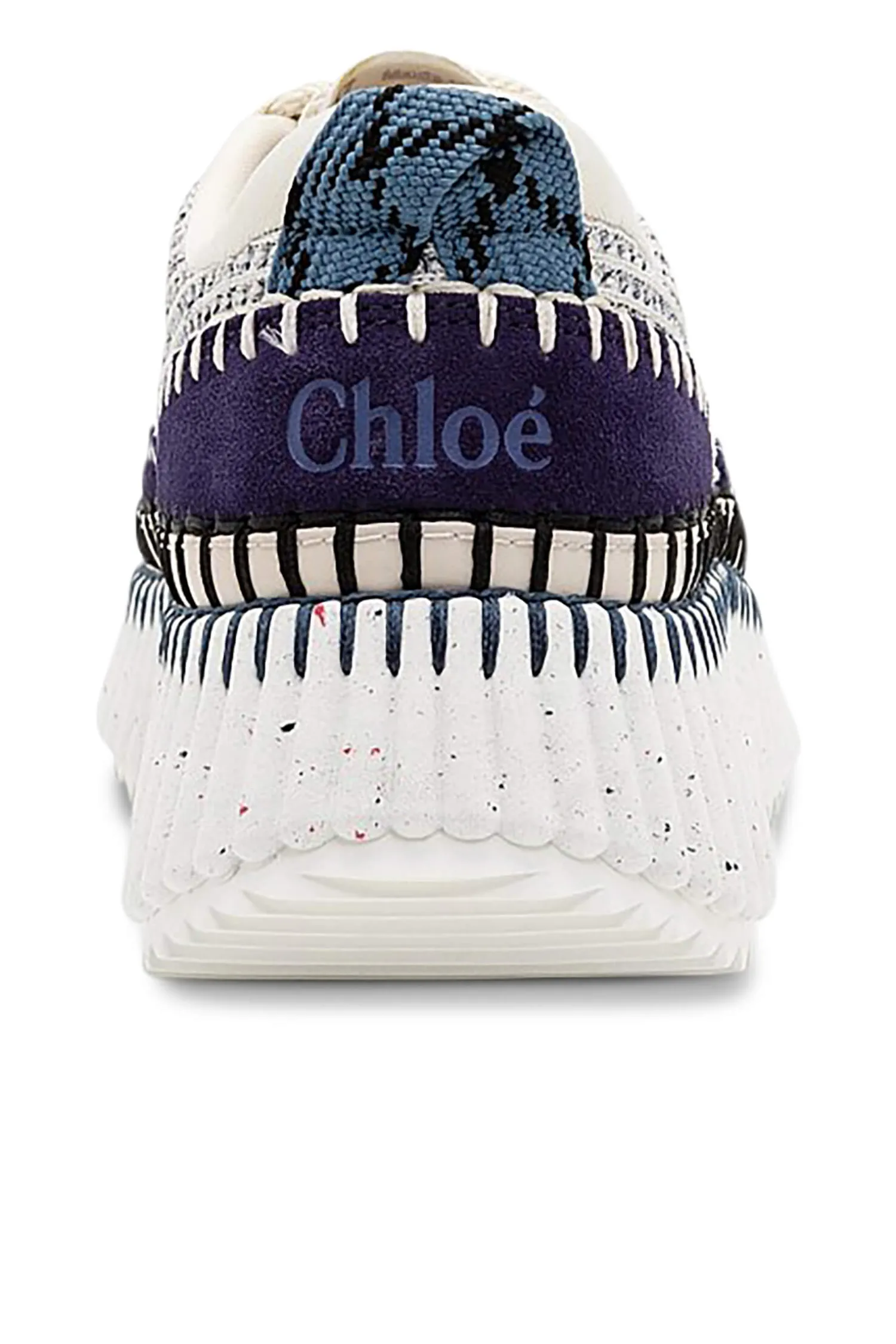 New CHLOÉ NAMA SNEAKER CosmicBlue