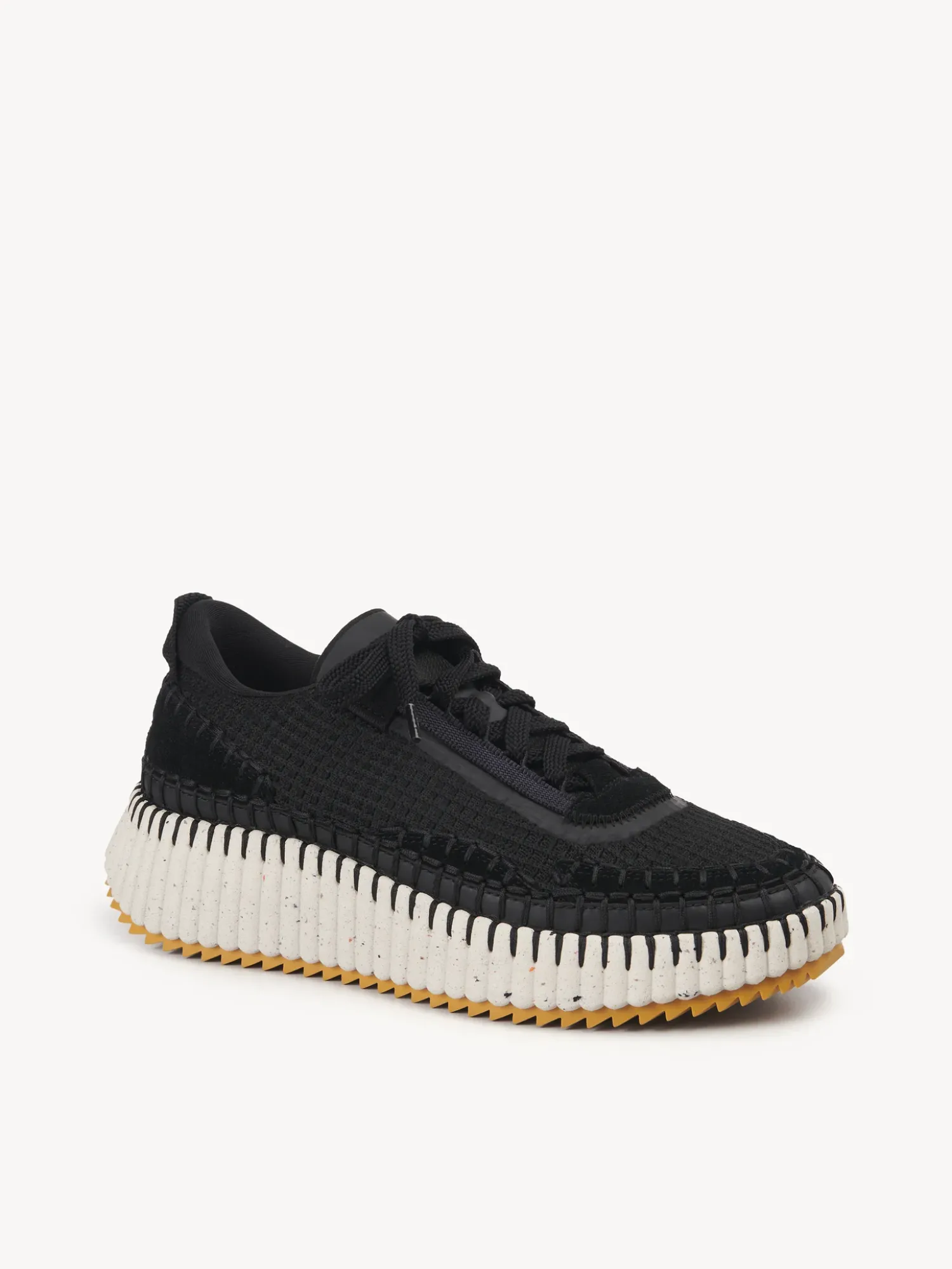 Best CHLOÉ NAMA SNEAKER Black