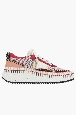 Hot CHLOÉ NAMA SNEAKER DarkRuby