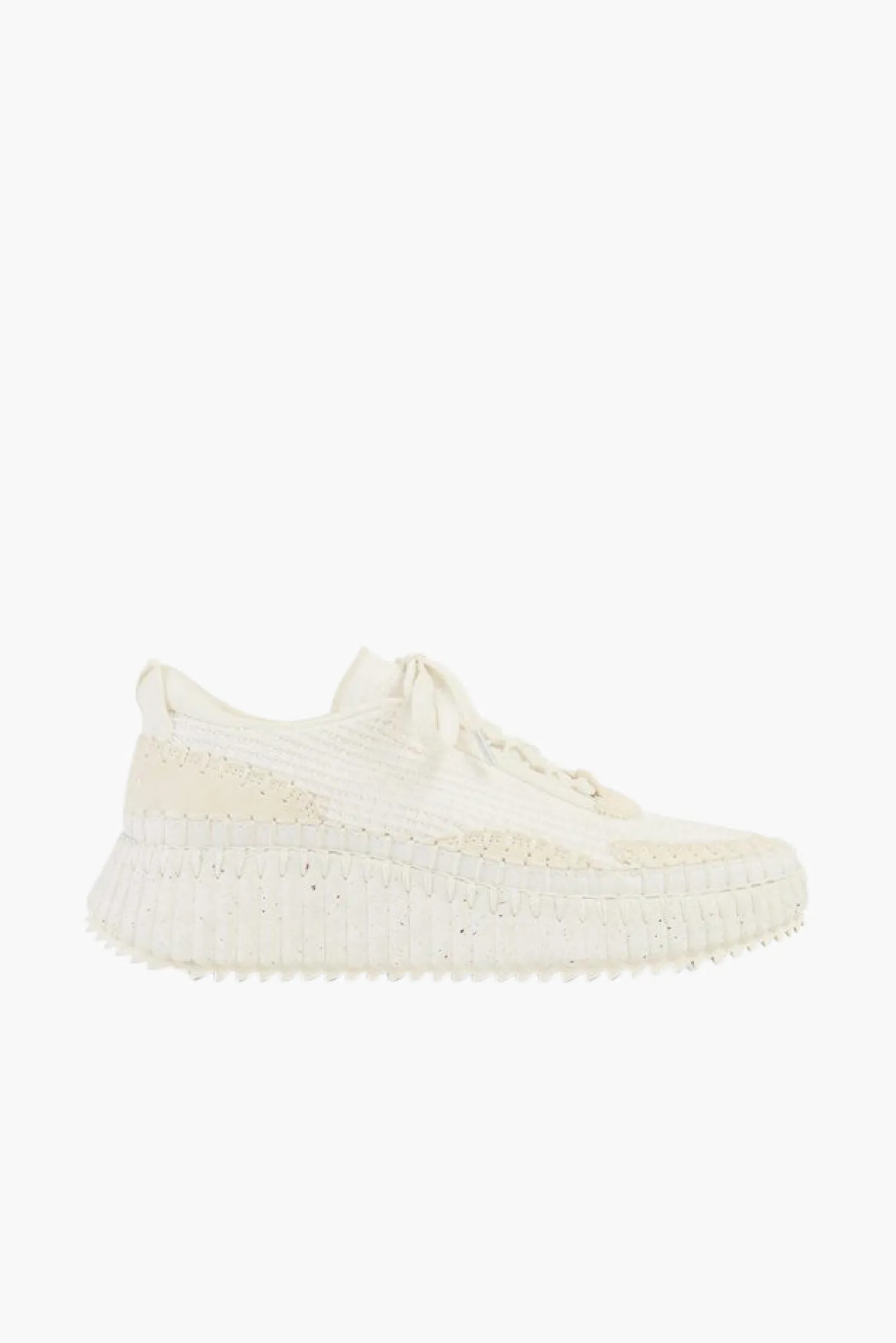Cheap CHLOÉ NAMA SNEAKER White