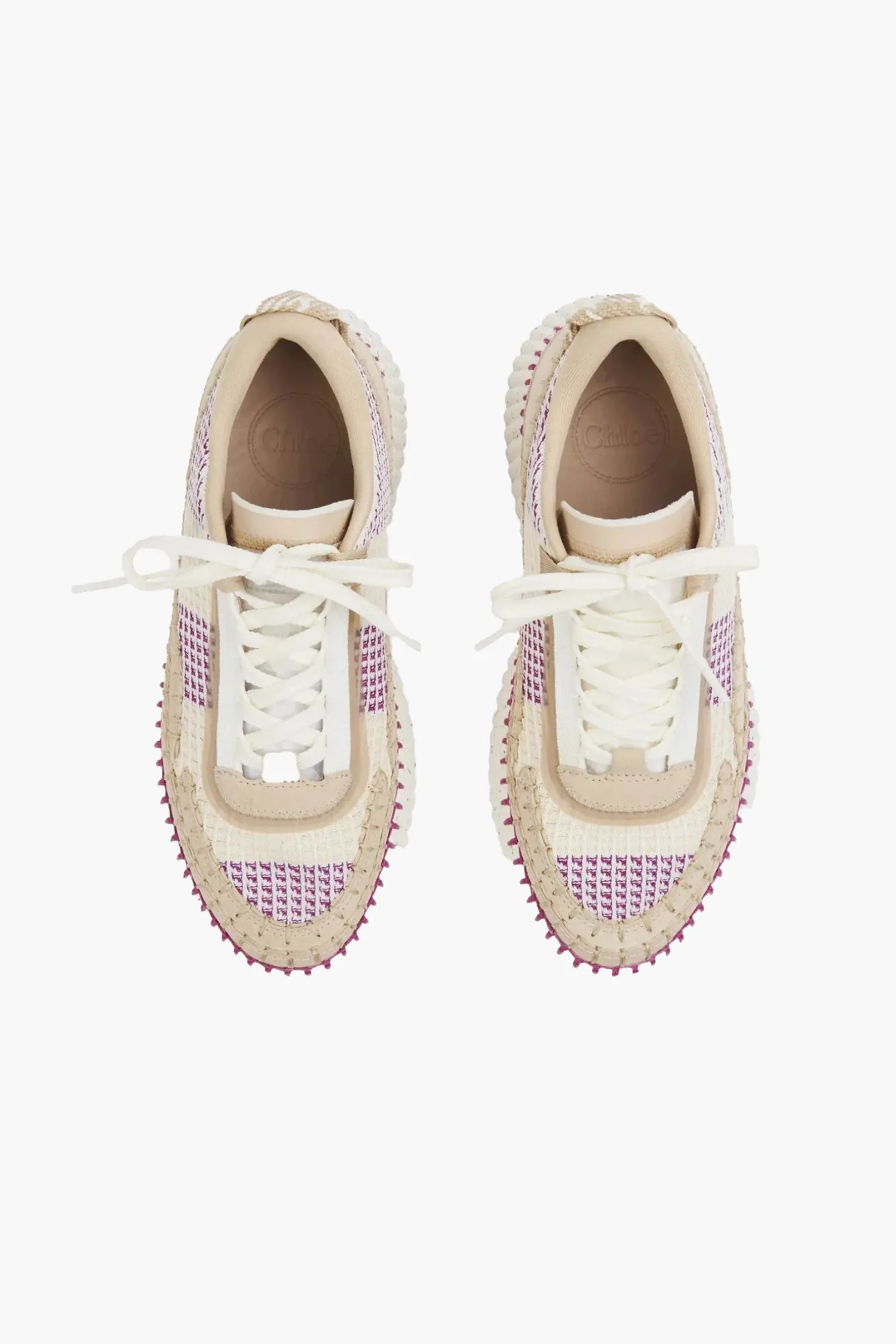 New CHLOÉ NAMA SNEAKER WildPurple