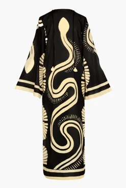 Discount JOHANNA ORTIZ NATURAL WISDOM TUNIC DRESS MotherBoaPareoEcru/Black