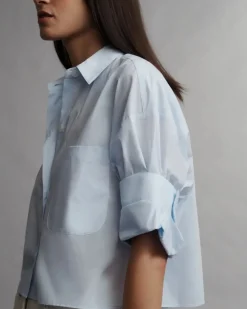 Outlet TWP NEXT EX SHIRT BabyBlue