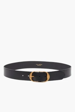Outlet NILI LOTAN NILI BELT BlackW/AntiqueBrassBuckle