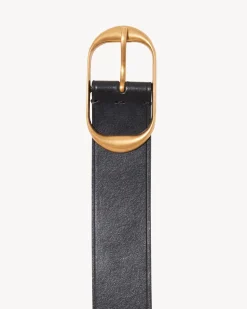 Outlet NILI LOTAN NILI BELT BlackW/AntiqueBrassBuckle