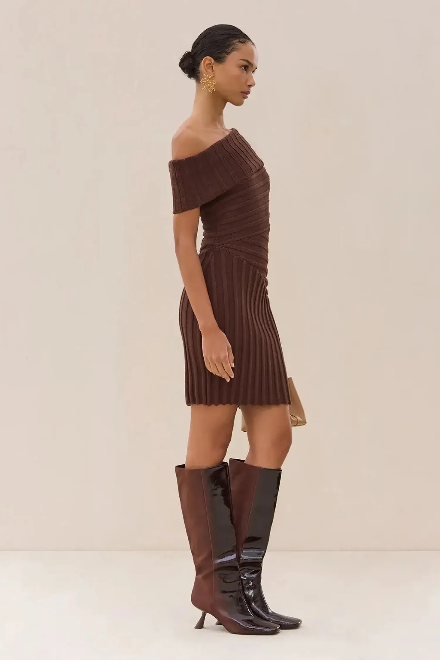 Flash Sale CULT GAIA OCEANE KNIT DRESS Java