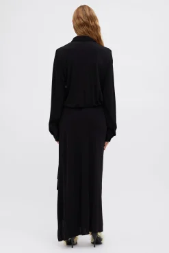 Sale CHRISTOPHER ESBER ODESSA STONE SHIRT DRESS Black