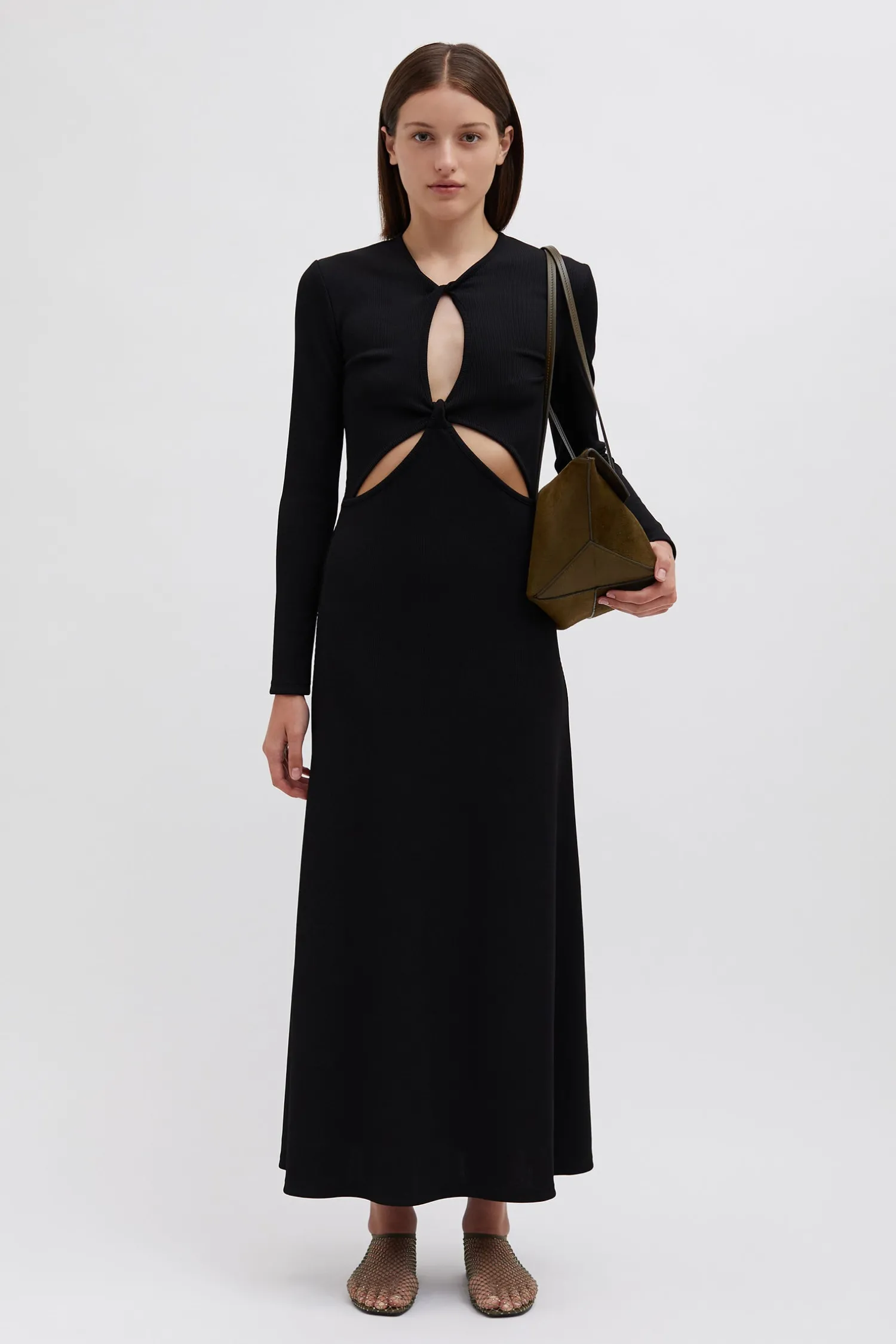 Best CHRISTOPHER ESBER OPEN TWIST ANGLAISE DRESS